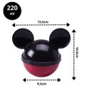 Ver imagem 4 de Kit 4 Porta Objetos Lembrancinha Aniversário Mickey 220ml - Plasútil