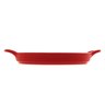 Travessa Porcelana Redonda Nordica Vermelho Matt 20x16x3cm - 2