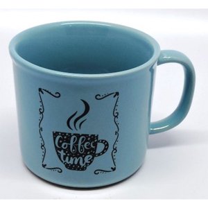 Caneca Master Coffe Porcelana - Azul Bebê 280ml