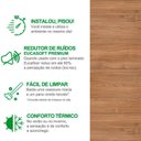 Ver imagem 5 de Piso Laminado Clicado Régua Prime 7mm Eucafloor Marrom/Nogueira Málaga