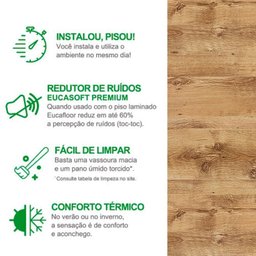 Piso Laminado 21,7cm X 7mm X 1,35m Prime Click Eucafloor - 4