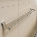 Ver imagem 3 de Toalheiro Inox 304 Duplo 60cm - Porta Toalha de Banheiro