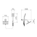 Ver imagem 5 de Chuveiro Docol Slim 1830706 de Parede com Desviador Cromado