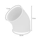 Ver imagem 4 de Saleiro Médio Gourmet de Porcelana Para Mesa e Bancada 13cm - Wp Connect Saleiro Aberto Branco