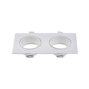 Kit 10 Spot Duplo para Embutir Mr16 Dicroica Br2033 Ledsbr