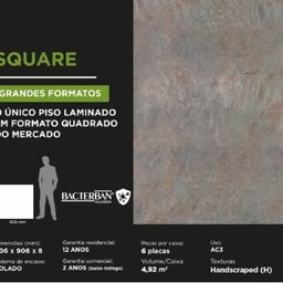 Piso Laminado Colado 90,6cm X 8mm X 90,7cm Square Eucafloor - 6