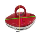 Ver imagem 6 de Massageador Facial Eletrico Manual Usb 4 Modos Rosto Pescoço Vibraçao Ems Anti Rugas Rejuvenecimento