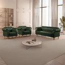 Ver imagem 1 de Conjunto Sofá e Poltronas Chesterfield Duque Yescasa