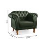 Conjunto Sofá e Poltronas Chesterfield Duque - 5