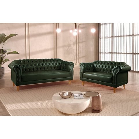 Conjunto de Sofás Chesterfield Duque