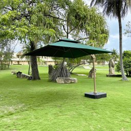 Ombrelone Guarda Sol Noronha Premium Aluminio 3,0 X 3,0 C/ Base em 100l - 2