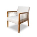 Ver imagem 2 de Poltrona para Sala de Estar Ely Linho