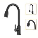 Ver imagem 1 de Torneira de Cozinha Roma Mangueira Flexível Aço Inox 304 Preto Goldenx