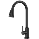 Ver imagem 2 de Torneira de Cozinha Roma Mangueira Flexível Aço Inox 304 Preto Goldenx