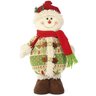 Boneco Neve Natal Decorativo Tecido Fofinho 40cm - 1