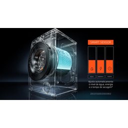 Lava e Seca Brastemp 10kg/6kg titanium com Smart Sensor, Lavar com Vapor e Função Secagem - BNO10AS - 14 Lava e Seca Brastemp 10kg/6kg titanium com Smart Sensor, Lavar com Vapor e Função Secagem - BNO10AS - 14