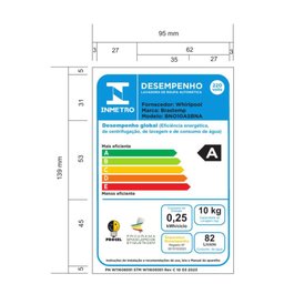 Lava e Seca Brastemp 10kg/6kg titanium com Smart Sensor, Lavar com Vapor e Função Secagem - BNO10AS - 18 Lava e Seca Brastemp 10kg/6kg titanium com Smart Sensor, Lavar com Vapor e Função Secagem - BNO10AS - 18