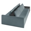 Ver imagem 7 de Sofá Ilha 3 Lugares Living 312cm Modulado Sala Lary Bouclê/pu Pto K01 - D'Rossi