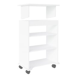 Mesa para Notebook com Rodinhas e Tampo Portátil - 4