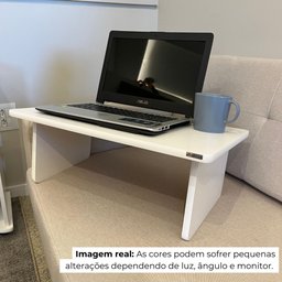Mesa para Notebook com Rodinhas e Tampo Portátil - 10