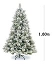Ver imagem 5 de Árvore de Natal Nevada Luxo C/ Pinhas 1,80m 694 Galhos