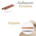 Ver imagem 2 de Kit 5 Puxador Porta Gavat Móveis Cozinha Drop Alúminio 200mm - Cobre