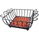 Ver imagem 5 de Fruteira de Mesa Ferro e Azulejo Quadrada Grande pra Cozinha Azulejo G4