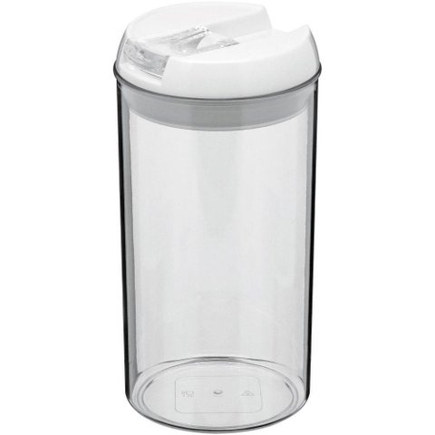 Pratik Pote 21x11x11cm 1,1l Plástico Transp Hermético