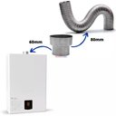 Ver imagem 3 de Adaptador Ampliação de Duto em Alumínio 60x80mm