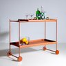 Carrinho Bar de Metal Alcoba Terracota 90 cm - 2