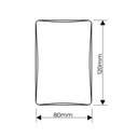 Ver imagem 2 de Placa Cega com Suporte Fame Habitat 4x2 Branco