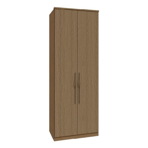 Guarda Roupa Modulado 02 Portas 234cm Setiba - Jequitibá/carvalho