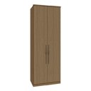 Ver imagem 1 de Guarda Roupa Modulado 02 Portas 234cm Setiba - Jequitibá/carvalho