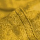 Ver imagem 2 de Puff Redondo 80x20 em Suede Amarelo com Enchimento
