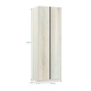 Ver imagem 2 de Guarda Roupa 2 Portas 80cm Legno Crema