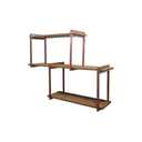 Ver imagem 1 de Nicho Suspenso 90x20 Vintage Duplo Rose Gold/amad Claro 05