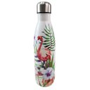 Ver imagem 2 de Garrafa Termica Estampada Flores Flamingo 500ml Inox Floral Florido Conserva Agua Gelada Suco Cha Ac