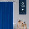 1 Cortina Box Banheiro Pvc Grossa Antimofo Ilhós Az 140x230 - 3