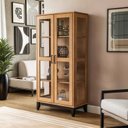 Ver imagem 1 de Cristaleira para Sala de Jantar 02 Portas Nature