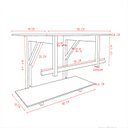 Ver imagem 4 de Gabinete de Vidro 90cm Inox com Cuba Quadrada