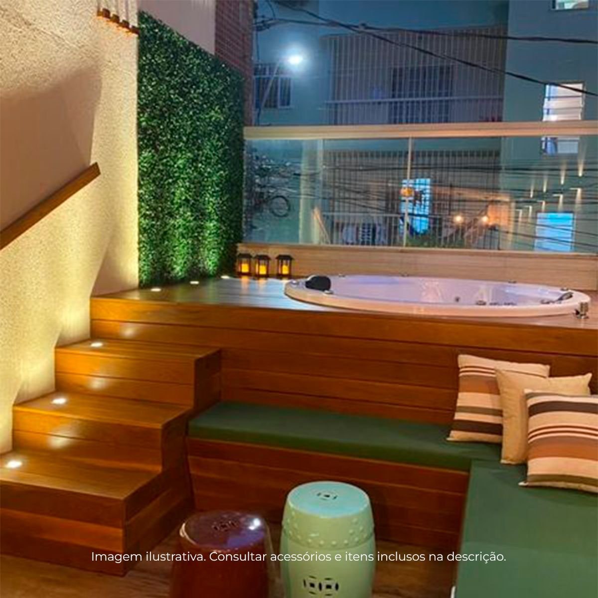 Spa Redondo Palmares Completo com Hidro em Acrílico - 4