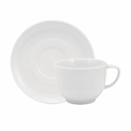 Conjunto de Xícara de Chá com Pires 06 Peças Lys Schmidt - 5