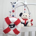 Ver imagem 2 de Mobile para Berço Musical Giratório Marinheiro