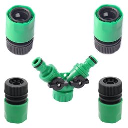 Conjunto para Mangueira com 5 Peças com Bloqueador de Fluxo D'água - 1
