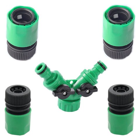 Conjunto para Mangueira com 5 Peças com Bloqueador de Fluxo D'água