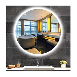 Espelho Redondo Iluminado com Led Frio 60cm Touch - 1