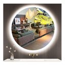Ver imagem 6 de Espelho Redondo Iluminado com Led Frio 60cm Touch
