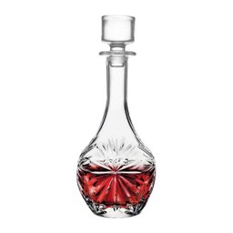 Licoreira Whisqueira Cristal Oasis Garrafa Decanter Vinho Whisky Licor Cachaça Adega Bar 1Litro - 2