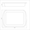 Ver imagem 5 de Assadeira Funda Alumínio Revestimento Antiaderente Starflon T1 Grafite 40 Cm 7,2 L