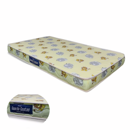 Beliche Flora Infantil com Escorregador e 2 Colchões Infantil Probel 1,50 Cor Branco com Nature - 5